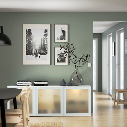 BESTÅ, cabinet display with doors 5 of 6 open dialog