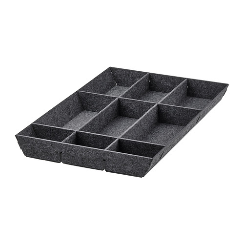 UPPDATERA, adjustable organizer for drawer. 1 of 2 open dialog