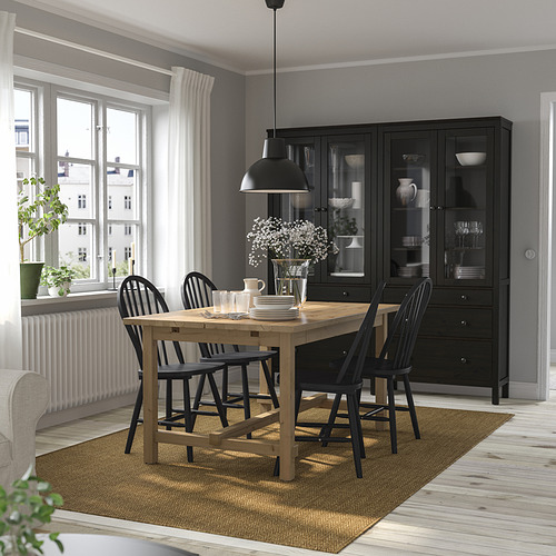 NORDVIKEN / SKOGSTA, mesa con 4 sillas. 2 de 8 open dialog