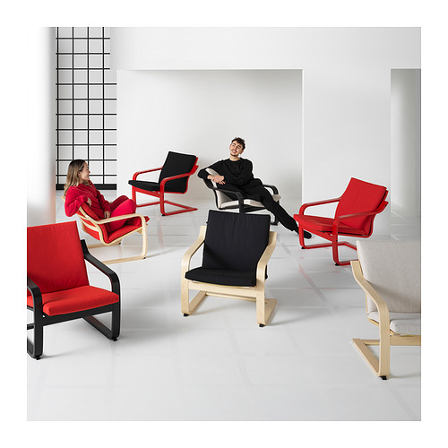 POÄNG, low-back armchair 6 of 7 open dialog