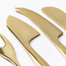 TILLAGD cheese knife, set of 4