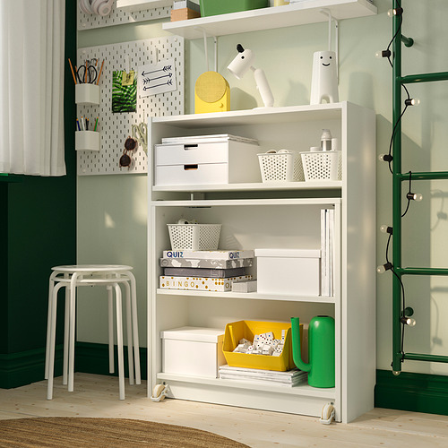 BILLY / BERGSHULT, librero con mesa plegable 2 de 7 open dialog
