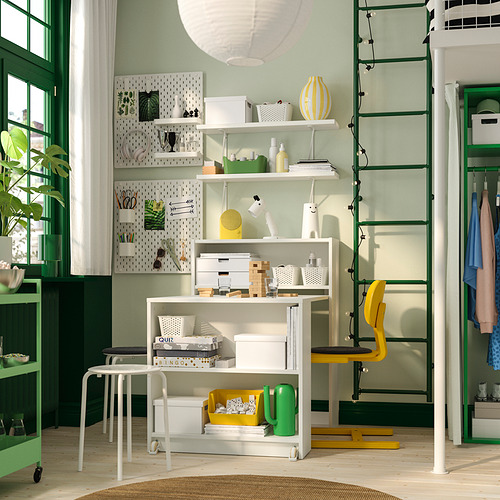 BILLY / BERGSHULT, librero con mesa plegable 3 de 7 open dialog