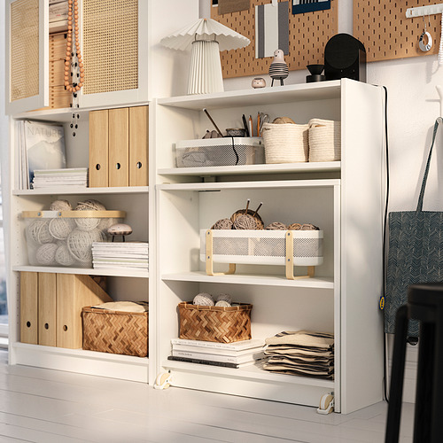 BILLY / HÖGADAL, bookcase comb w foldable table. 3 of 6 open dialog