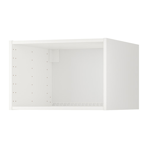 Se trata de un mueble superior METOD blanco para frigorífico/congelador con paneles ventilados.