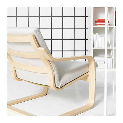 POÄNG, low-back armchair 3 of 8 open dialog