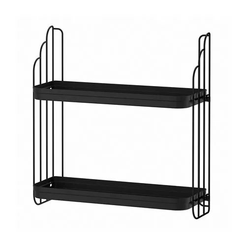 IKEA Mayagüez - APOTEKARE wall shelf, black, 19 5/8 