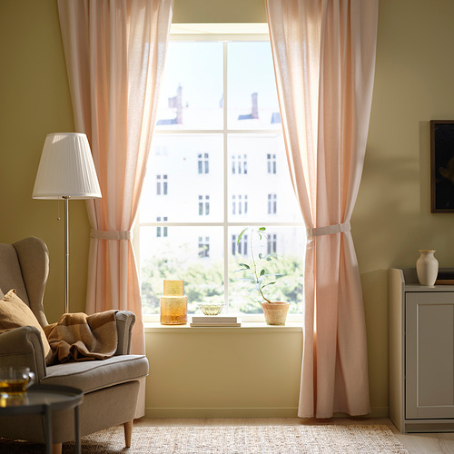 LENDA, cortinas con tiras, 1 par. 4 de 10 open dialog