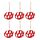 Current variation: Bauble paper / red