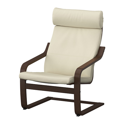 POÄNG, armchair and ottoman 3 of 10 open dialog