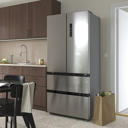 RIBBENÅS, French door fridge/freezer. 3 of 12 open dialog