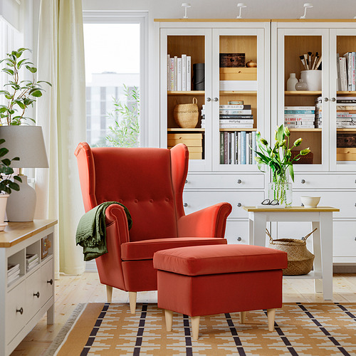 STRANDMON, sillón de orejas. 2 de 5 abrir diálogo