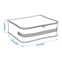 Ilustración de medidas - GÖRSNYGG bolsa de almacenaje