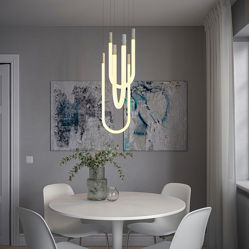 VARMBLIXT, LED pendant lamp 3 of 11 open dialog