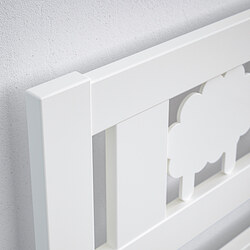 KRITTER bed frame and guard rail, junior