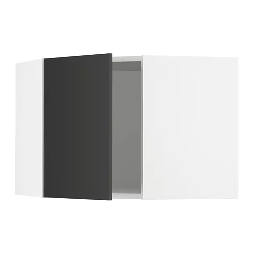 IKEA Puerto Rico - SEKTION corner wall cabinet, white/Nickebo matte ...