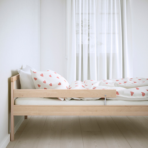 SNIGLAR, bed frame with slatted bed base 5 of 7 open dialog
