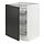 Select colour variation: white/Nickebo matte anthracite