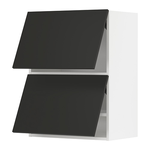 METOD, wall cabinet horizontal w 2 doors. 1 of 4 open dialog