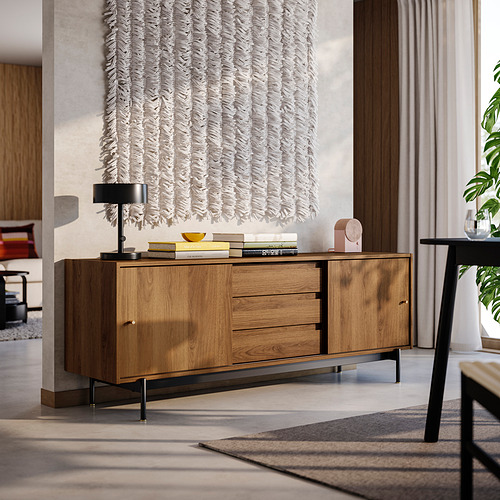 RÅDMANSÖ, mueble para TV. 3 de 9 open dialog