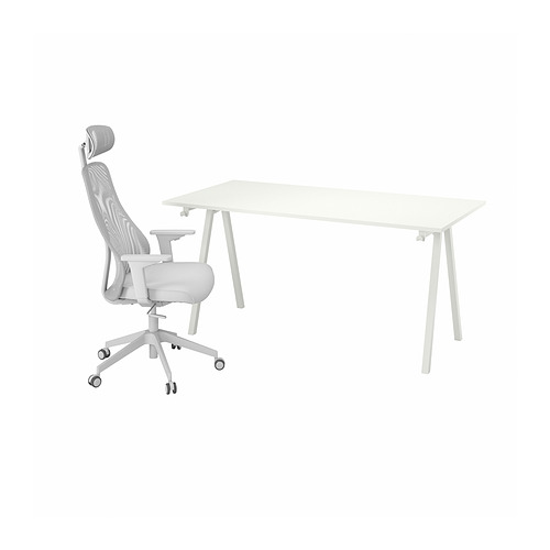 TROTTEN/MATCHSPEL escritorio+silla