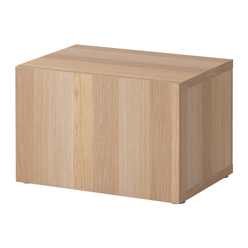 Madera clara, mueble de almacenaje rectangular, acabado liso, diseño sencillo.