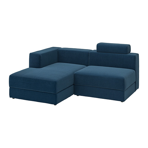JÄTTEBO, 2,5 seat module sofa with left chaise longue and headrest. 1 of 15 open dialog