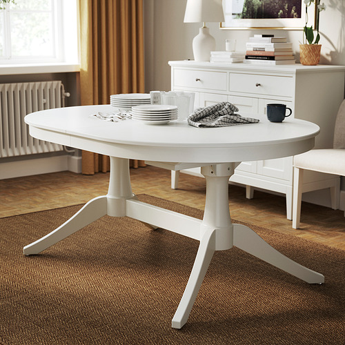 ROSENTORP, extendable dining table and 6 chairs. 5 of 9 open dialog