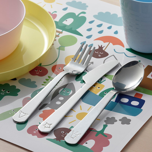 FABLER, 3-piece flatware set 2 of 5 open dialog