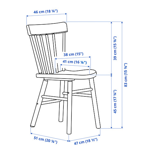 SKOGSTA / NORRARYD, table and 6 chairs 7 of 7 open dialog