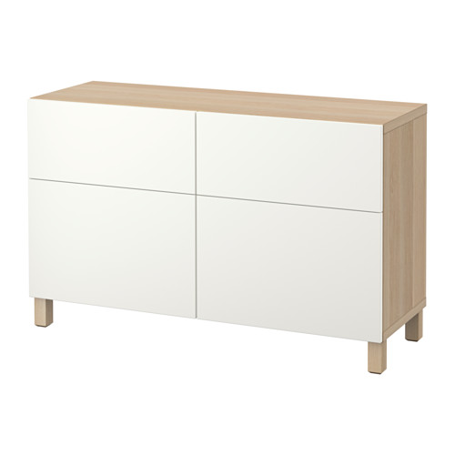 BESTÅ, sideboard with drawer runner, soft-closing. 1 of 4 open dialog