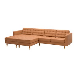 MORABO, sectional 4-seat with chaise , Grann / Bomstad golden brown