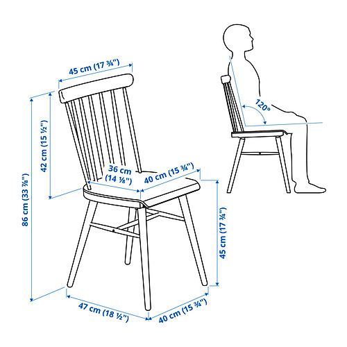 NÄSINGE / HÖGVED, mesa con 4 sillas. 5 de 6 open dialog