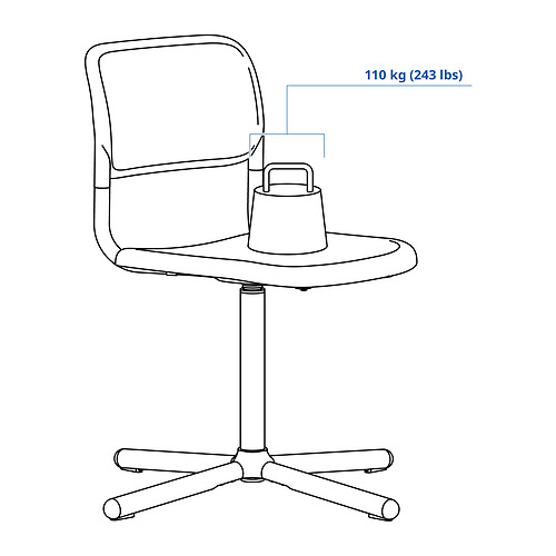 SMÄLLEN, swivel chair 4 of 10 open dialog