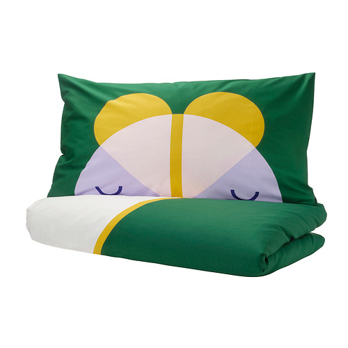 GREJSIMOJS, funda nórdica+funda de almohada. 1 de 7 open dialog