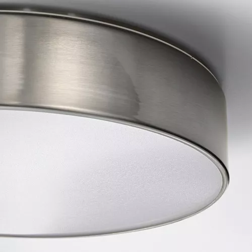 家具 VIRRMO IKEA Mayagüez - VIRRMO LED ceiling lamp 800 lm 2700K, nickel plated