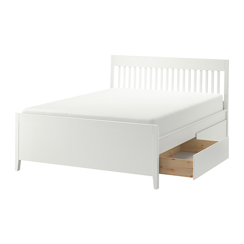 IDANÄS, bed frame with storage 1 of 10 open dialog