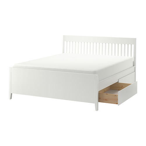 IDANÄS, bed frame with storage 1 of 10 open dialog