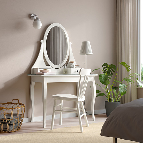 HEMNES, dressing table with mirror 2 of 7 open dialog