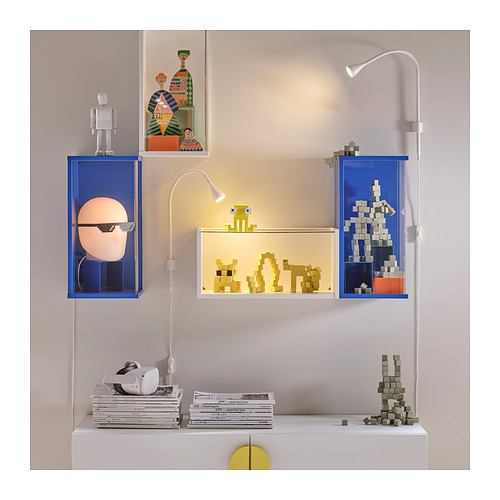 BRÄNNBOLL, wall-mounted display cabinet 4 of 7 open dialog
