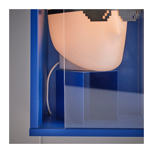 BRÄNNBOLL, wall-mounted display cabinet 3 of 7 open dialog