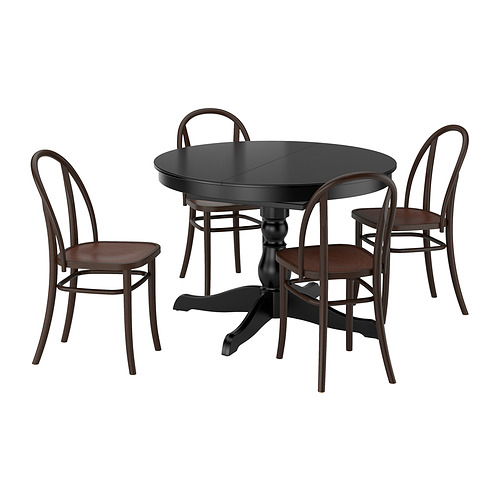INGATORP / SKOGSBO, table and 4 chairs 1 of 6 open dialog