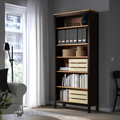 HEMNES, bookcase 2 of 3 open dialog