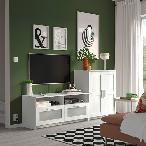 BRIMNES, TV bench. 2 of 7 open dialog