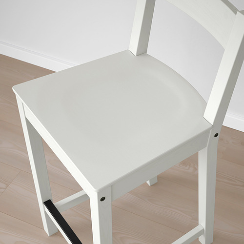 NORDVIKEN, bar stool with backrest 5 of 5 open dialog