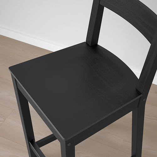 NORDVIKEN, bar stool with backrest 5 of 5 open dialog