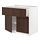 Select colour variation: white/Sinarp brown