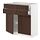 Select colour variation: white/Sinarp brown