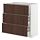 Select colour variation: white/Sinarp brown