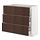 Select colour variation: white/Sinarp brown